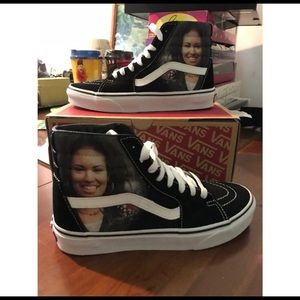 Selena Quintanilla Custom Vans